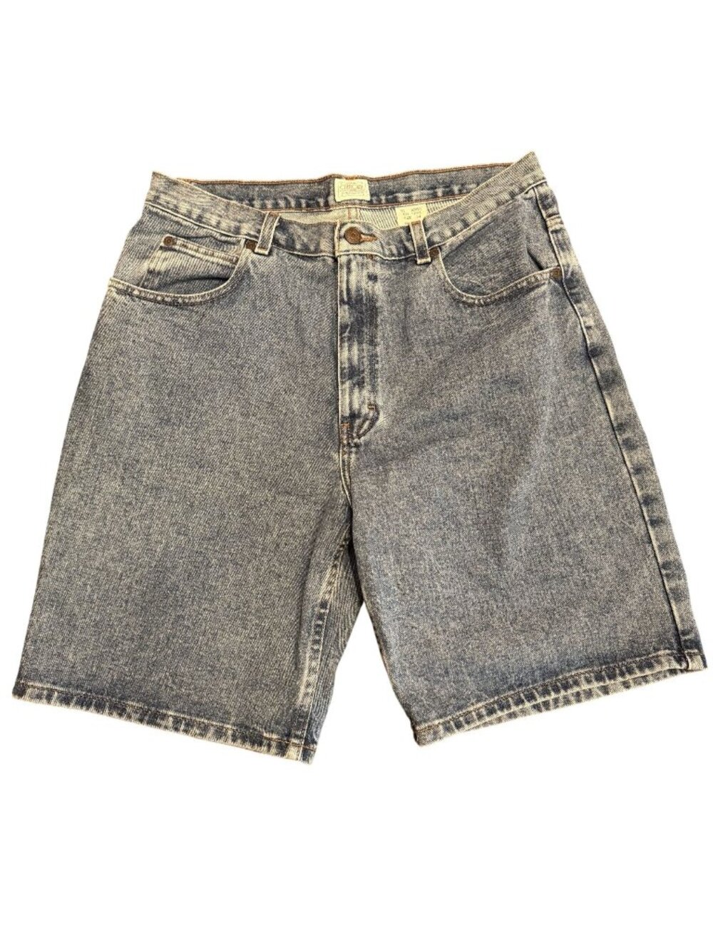 Men's Vintage Cherokee Blue Jean Long Shorts Size 34
